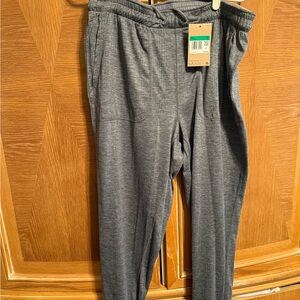 Nike Yoga Dri-FIT Move To Zero Joggers Heather Gray Mens X-Large FB7782-065